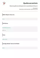 Vorschau - Präsentationen/Tafelbilder - Bewertung Buchvorstellung für den Lesewettbewerb Klasse 6 - Seite 2