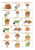Vorschau - Spiele - Bildlesespiel Herbst für Klasse 1 - Seite 1