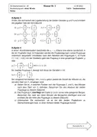 Vorschau - Klassenarbeiten - Klausur Q2: Vektoren, Geraden, LGS - Seite 2