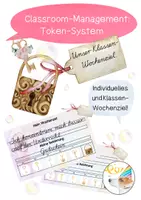 Vorschau - Arbeitsblätter - Belohnungssystem/Token-System individuell/als Klasse - Deckblatt