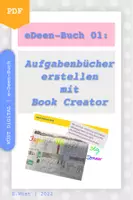 Vorschau - Lehrpläne/Lehrermaterial - AUFGABENBÜCHER erstellen mit BOOK CREATOR - Deckblatt