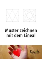 Vorschau - Arbeitsblätter - Muster zeichnen mit dem Lineal - Deckblatt
