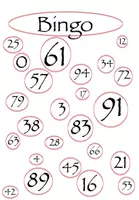 Vorschau - Spiele - Bingo - Zahlen lernen & üben - Seite 1