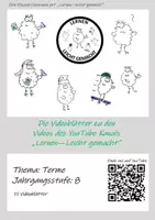 Vorschau - Arbeitsblätter - Thema: Terme Klasse 8 (11 Videoblätter) - Deckblatt