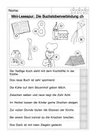Vorschau - Arbeitsblätter - Lesespur Lauteinführung ch - Seite 3
