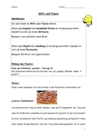 Vorschau - Arbeitsblätter - Merkkasten und Übungen zum Passiv mit Lösungen - Deckblatt