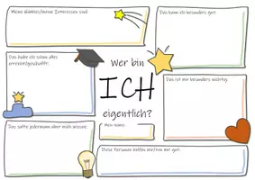 Vorschau - Arbeitsblätter - Lerncoaching - Wer bin ICH eigentlich - Seite 2