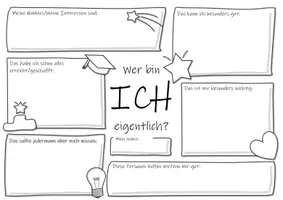 Vorschau - Arbeitsblätter - Lerncoaching - Wer bin ICH eigentlich - Seite 3