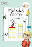 Vorschau - Arbeitsblätter - Einmaleins/Malreihen - Hefteintrag (Vorlagen) - Deckblatt