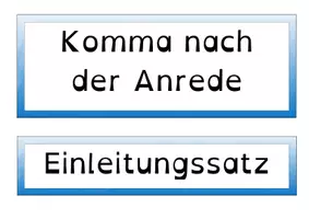 Vorschau - Präsentationen/Tafelbilder - Aufbau eines persönlichen Briefes - Tafelmaterial - Seite 3