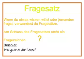 Vorschau - Poster - Merkplakat Fragesatz - Seite 1