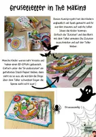 Vorschau - Mal- und Bastelvorlagen - #happyhalloween24 Halloween KUNSTPROJEKT: Gruseligen Teller gestalten - Seite 2