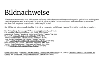 Vorschau - Stundenentwürfe - Lektüre Abitur Selbstlernreihe: "Slaughterhouse-Five" - Seite 2