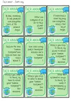 Vorschau - Stationenlernen - Conversation cards B1-C1: Talk about ... Earth Day #TimeForClimateAction - Seite 3