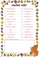 Vorschau - Arbeitsblätter - Herbst ABC - Arbeitsblatt - Seite 3