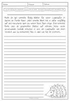 Vorschau - Arbeitsblätter - Herbstgeschichten - 12 Geschichtenanfänge zum Weiterschreiben - Seite 3