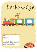 Vorschau - Arbeitsblätter - Knobeln an Rechenzügen - Deckblatt