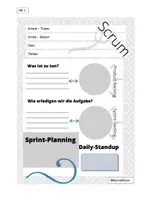 Vorschau - Arbeitsblätter - Scrum-Arbeitsmaterial - Seite 1