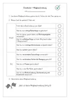 Vorschau - Arbeitsblätter - Materialpaket - Visualisierung / Anleitung Wegbeschreibung, AB & Checkliste - Seite 2