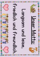 Vorschau - Poster - Unser Schulmotto, unser Klassenmotto - Seite 3