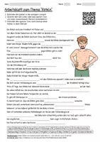 Vorschau - Arbeitsblätter - Arbeitsblatt "Röteln" + Onlineübung & MP3 + Mindmap + Infografik - Deckblatt