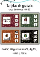 Vista previa - Unidades / Secuencias / Situaciones de Aprendizaje - Fichas de otoño: contar, sumar y restar en el rango de números 10 y 20 - Portada