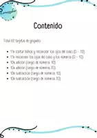 Vista previa - Unidades / Secuencias / Situaciones de Aprendizaje - Fichas de otoño: contar, sumar y restar en el rango de números 10 y 20 - página 1