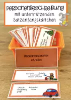 Vorschau - Aufgabenkarten - Reizwortgeschichte - Deckblatt