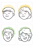 Vorschau - Bildkarten - Gefühlskarten | 40 Emotionen - Seite 2