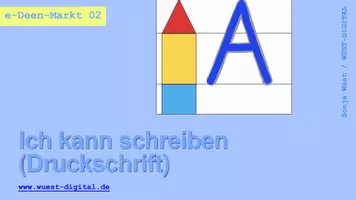 Vorschau - Stationenlernen - Ich kann schreiben A (Demoversion, Keynote, incl. Video) - Seite 1
