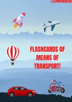 Aperçu - Cartes / Images - Flashcards de transport en anglais! - Page de couverture