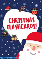 Aperçu - Cartes / Images - Flashcards de Noël en anglais! - Page de couverture
