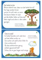 Vorschau - Stationenlernen - Großschreibung von Nomen & Satzanfängen – Herbst & Halloween (Deutsch Klasse 2/3) - Seite 1
