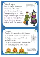 Vorschau - Stationenlernen - Großschreibung von Nomen & Satzanfängen – Herbst & Halloween (Deutsch Klasse 2/3) - Seite 3