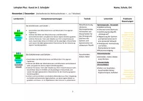 Vorschau - Lehrwerke/Schulbücher - Jahresplan Stoffverteilungsplan: Kunst (Klasse 2, Bayern) - Seite 3