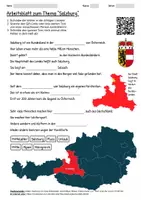 Vorschau - Arbeitsblätter - Arbeitsblatt "Salzburg" + Onlineübung & MP3 + Infografik - Deckblatt
