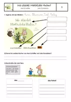 Aperçu - Feuilles d'exercices - Lecture suivie autour de l'ouvrage "Wo steckt Mathilda Huhn?" (classes bilingues) - Page de couverture