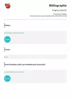 Aperçu - Jeux - Énigmes Lettre B! - Page 1