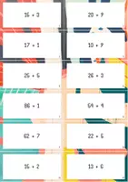 Vorschau - Spiele - Rechenspiel +/- 3 Typen von Differenzierung / Lösung inkl. - Seite 2
