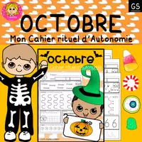 Aperçu - Feuilles d'exercices - Mon Cahier d'Autonomie Octobre Grande Section - Page 2