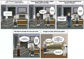 Vorschau - Bildkarten - Christmas Carol picture story - Seite 1