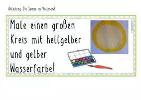 Vorschau - Stundenentwürfe - Kunststunde: Die Spinne im Vollmond (A3) - Seite 3