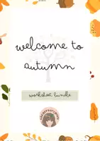 Vista previa - Unidades / Secuencias / Situaciones de Aprendizaje - Welcome to Autumn - Libro de actividades - Portada