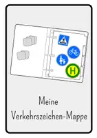 Vorschau - Arbeitsblätter - Materialpaket Verkehrszeichen und visuelle Wahrnehmung Förderschule inkl. Ö. Zeichen - Seite 1
