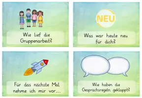 Vorschau - Bildkarten - 28 Reflexionskarten - individuell zu beschriften - Seite 3