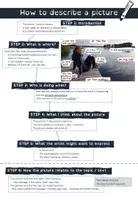 Vorschau - Arbeitsblätter - How to describe a picture - Skill Sheet - Seite 2