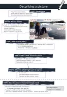 Vorschau - Arbeitsblätter - How to describe a picture - Skill Sheet - Seite 3