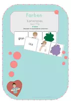 Vorschau - Spiele - Farben - Spiel: Duo / Trio - Gebärdensprache - Deckblatt