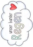 Vorschau - Mal- und Bastelvorlagen - Unser bunter Regen - eine bunte Version der warmen Dusche - Seite 3