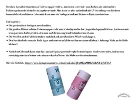 Vorschau - Mal- und Bastelvorlagen - SPARPAKET (LERN-)SPIELE MIT TOILETTENPAPIERROLLEN für Kita- & Grundschulkinder (wachsend*) - Klopapierrolle - Seite 2